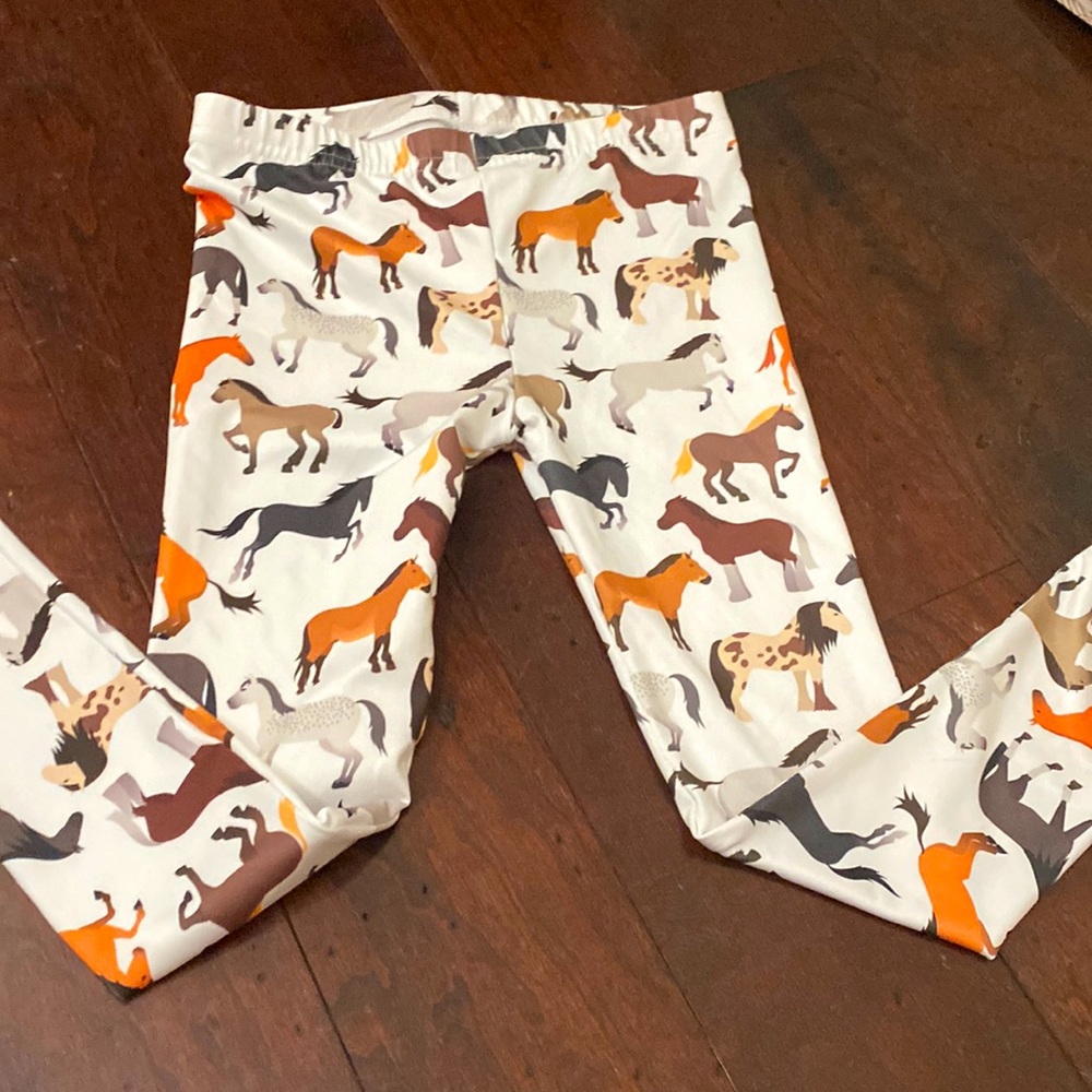 Girl Horse Leggings